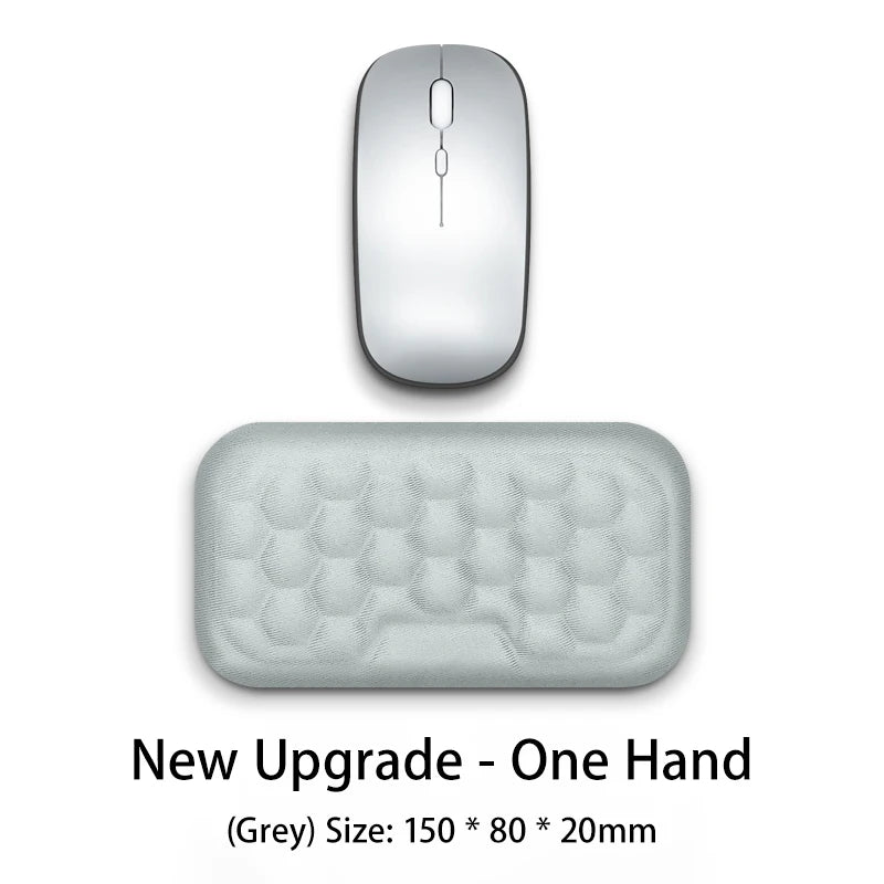 Memory Foam Wrist Rest Pad - Ergonomic Support for Keyboard & Mouse