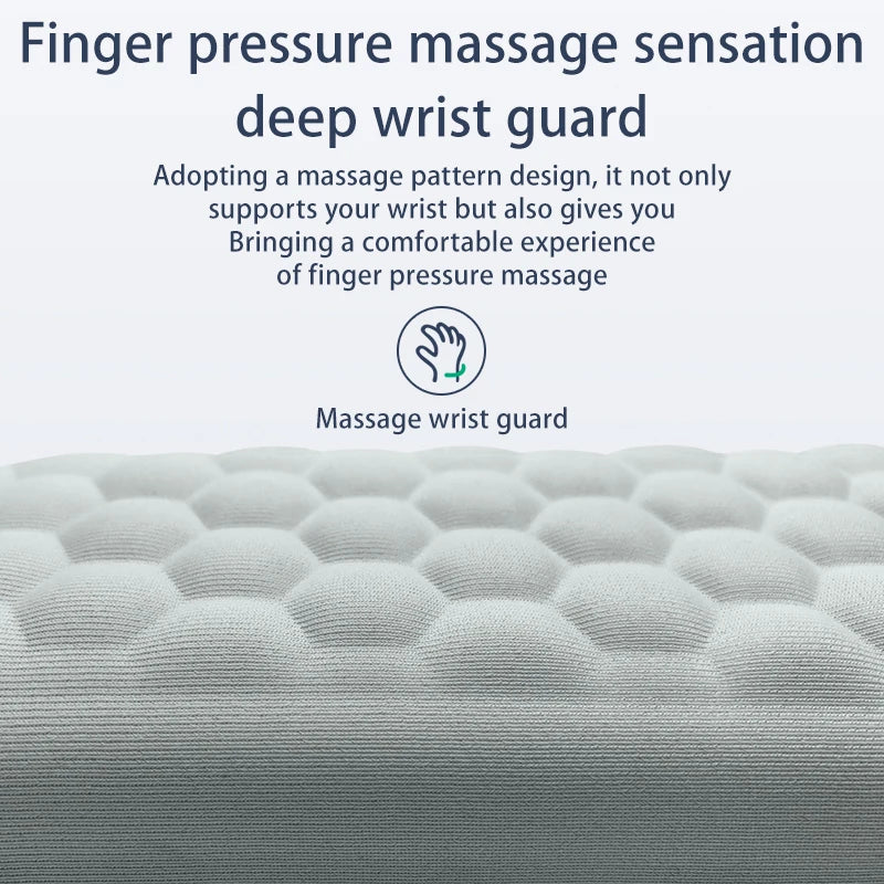 Memory Foam Wrist Rest Pad - Ergonomic Support for Keyboard & Mouse